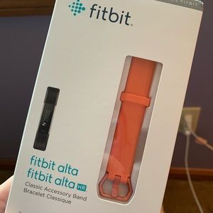 FitBit Alta Orange Band
